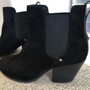 SOLD - Rag and Bone Devon Boot black suede